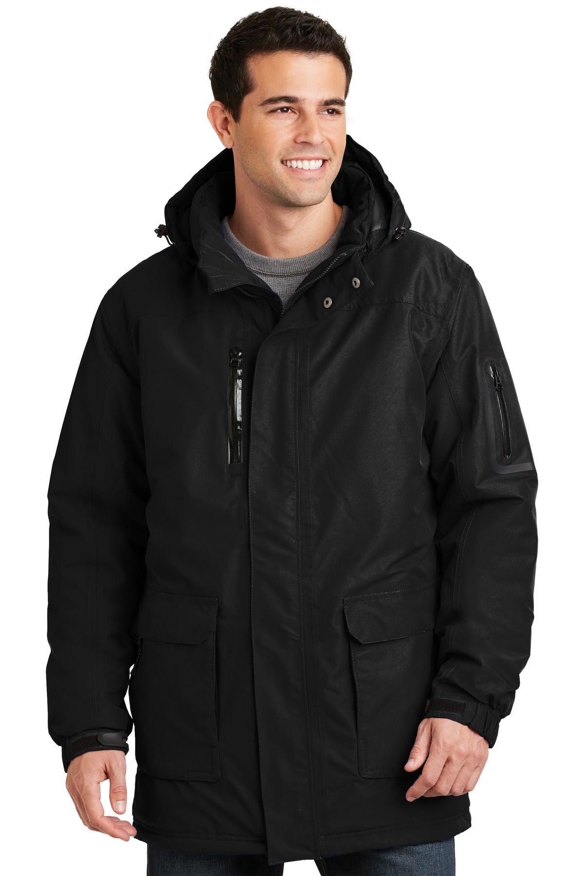Port Authority Men's Heavyweight Parka J799 Mens Apparel Jackets & Vests