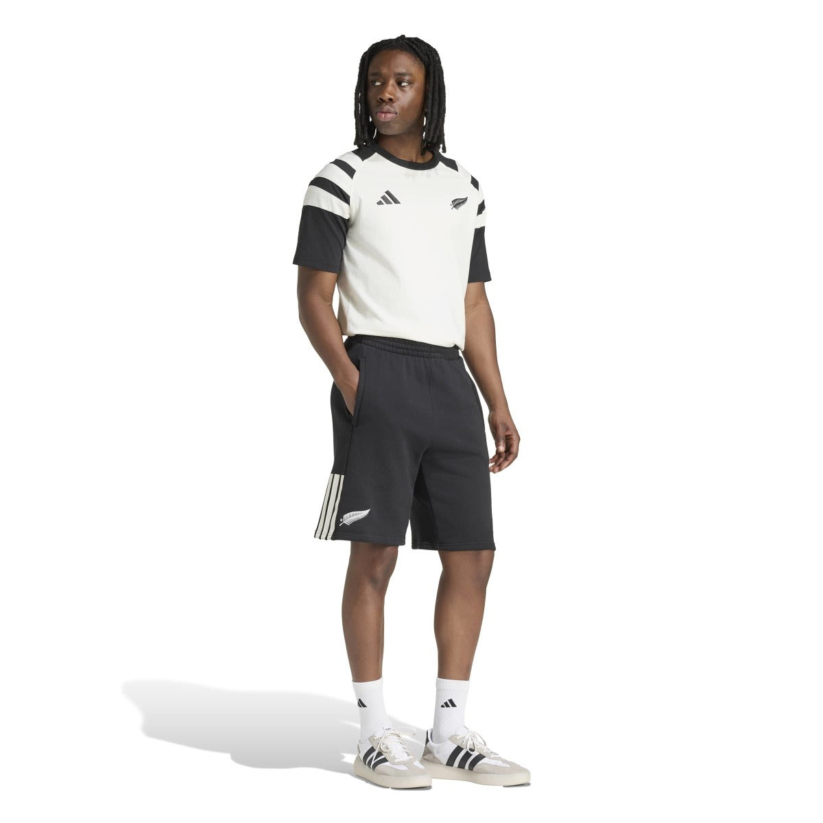 adidas Men's New Zealand Rugby Leisurewear T-Shirt Men-3