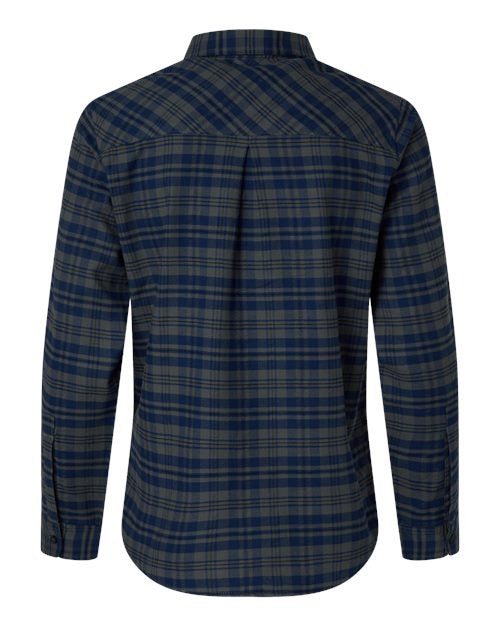 Devon & Jones Women's Concord Yarn-Dye Flannel Shirt-2