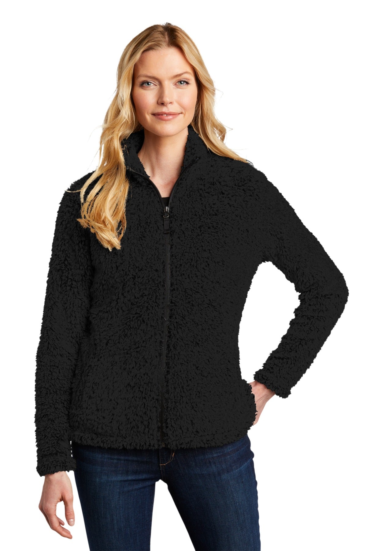 Port Authority Women's Cozy Fleece Jacket. L131 Womens Apparel Jackets & Vests