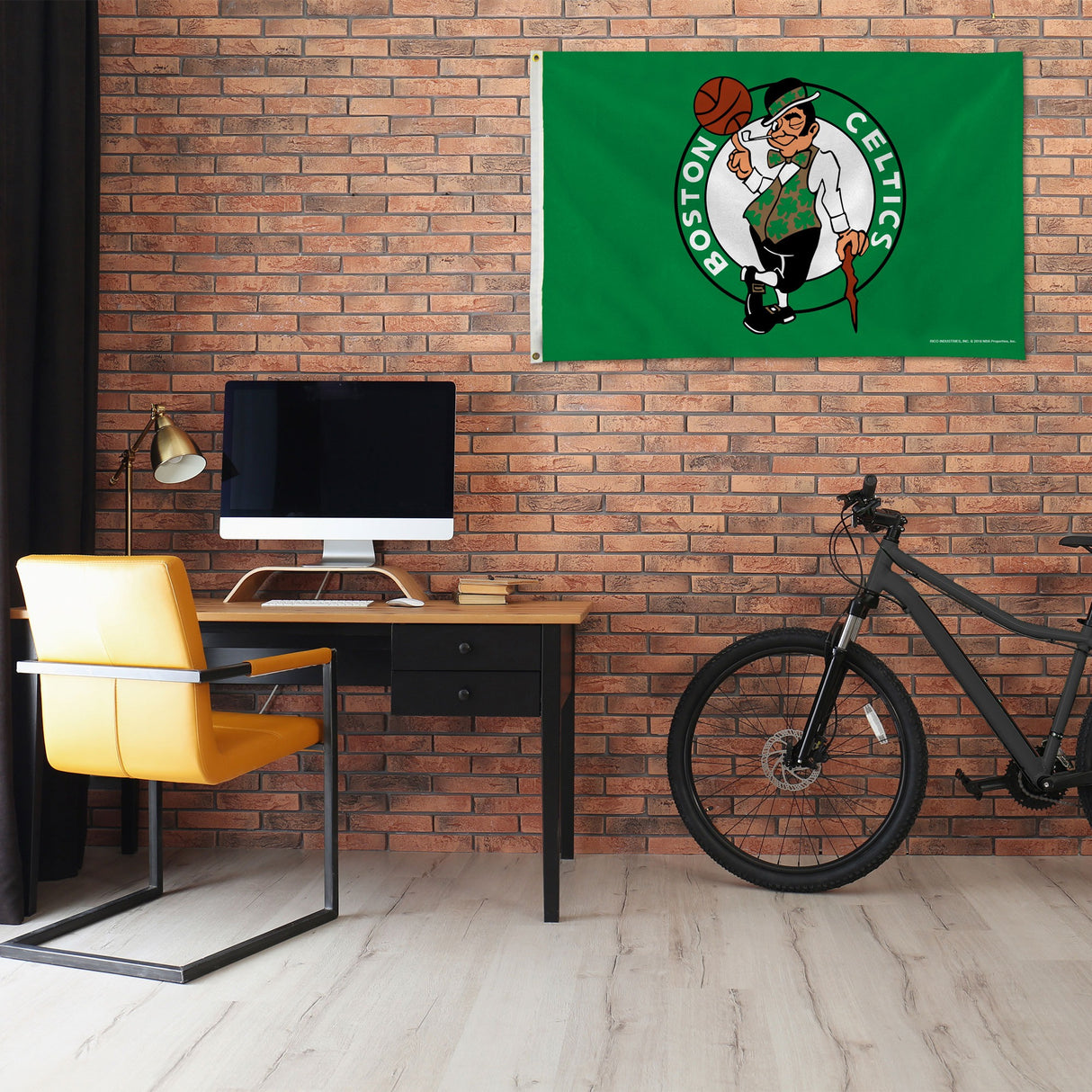 Rico Industries NBA Boston Celtics Standard 3' x 5' Banner Flag-1