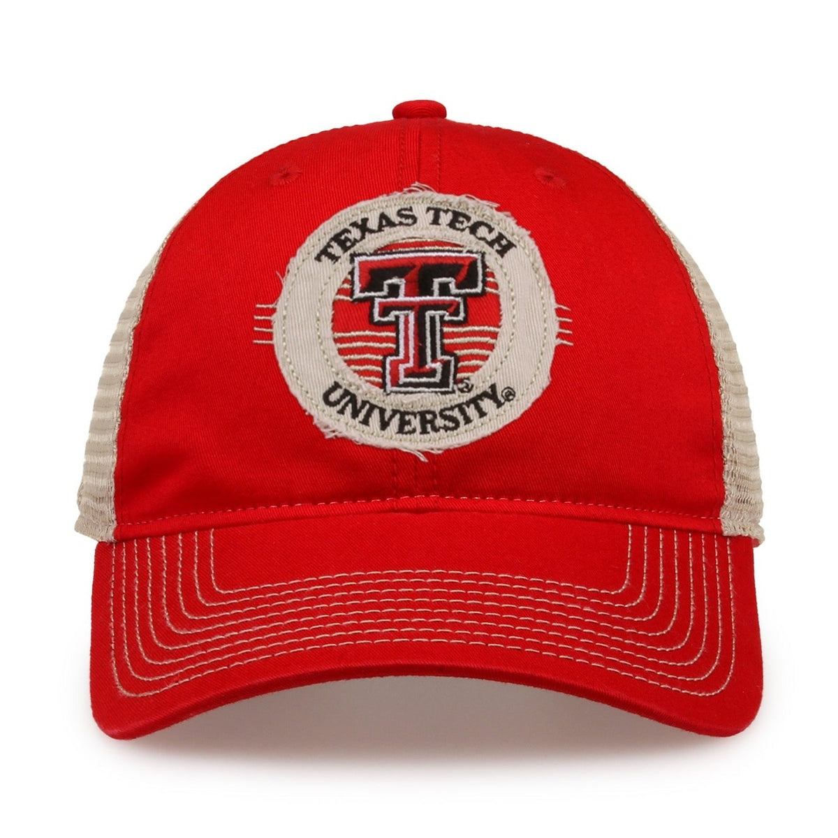 The Game Headwear Texas Tech Circle Design Hat