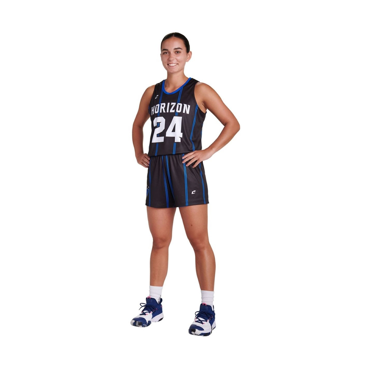 Custom Double-Ply Reversible Basketball 5" Short Womens, Girls Team Basketball Shorts