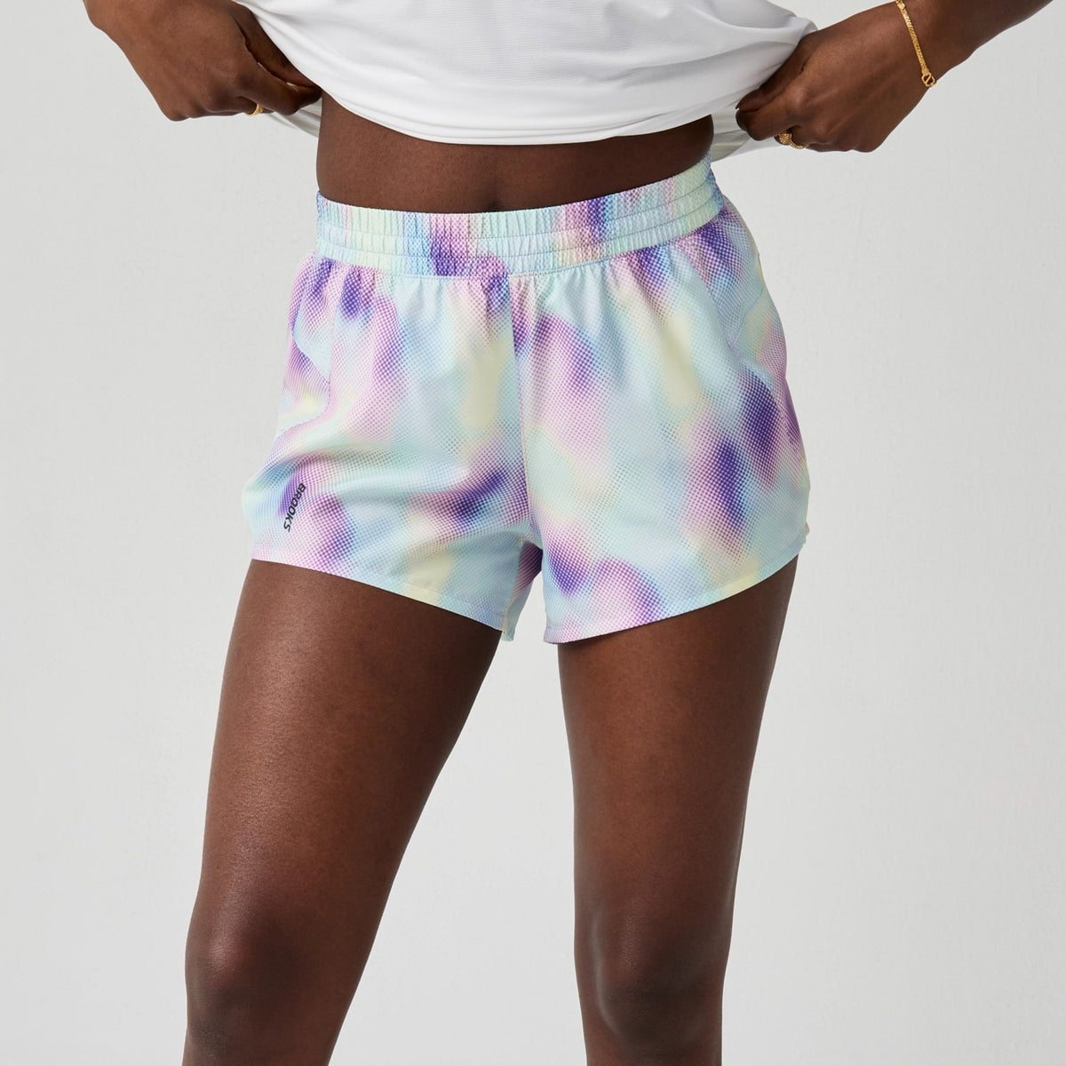 Brooks Women's Dash Shorts Printed-1