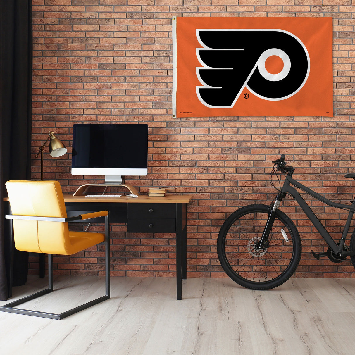 Rico Industries NHL Philadelphia Flyers Standard 3' x 5' Banner Flag-1