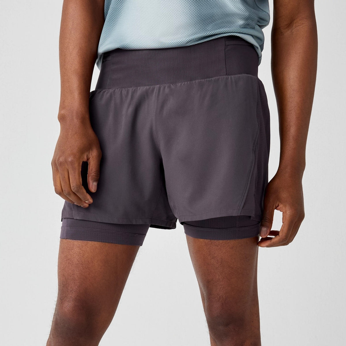 Brooks Men's High Point 5" 2-in-1 Shorts 2.0
