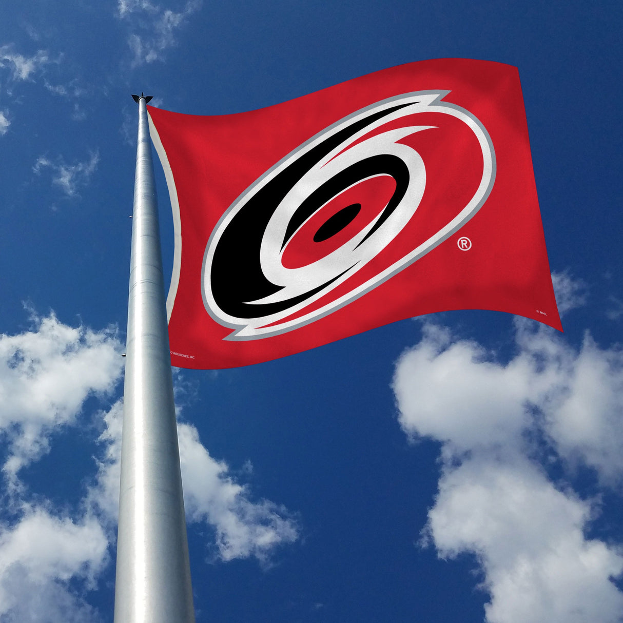 Rico Industries NHL Carolina Hurricanes Standard 3' x 5' Banner Flag-2