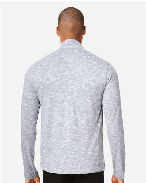 North End Men's Eclipse Jacquard Quarter-Zip Pullover-5