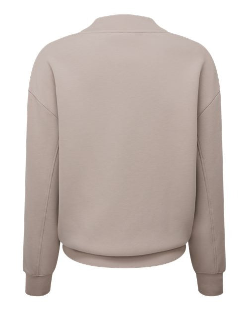 TriDri Women's Luxe Mock Neck Sweatshirt-2