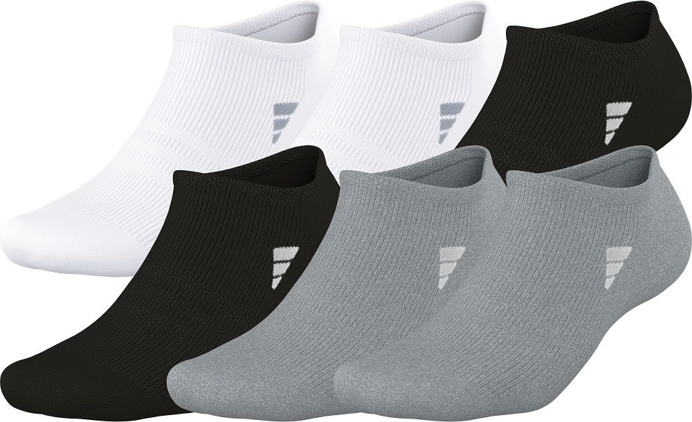 adidas Women's Superlite 3.0 6-Pack No Show Sock Unisex Accessories Socks