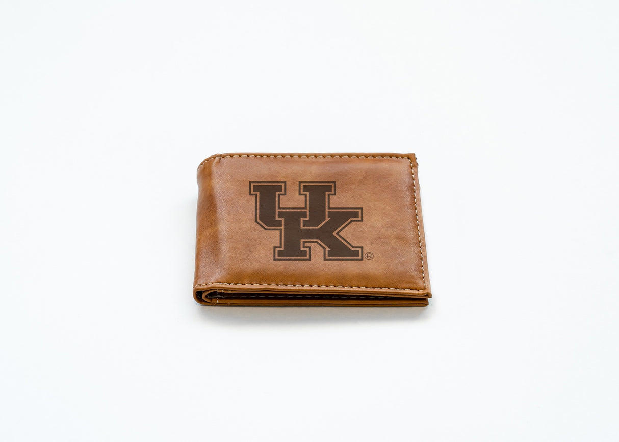 Rico Industries NCAA Kentucky Wildcats Laser Engraved Billfold Wallet-2