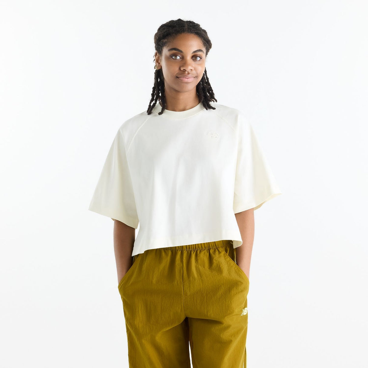 New Balance Women's Raglan Oversized T-Shirt-1