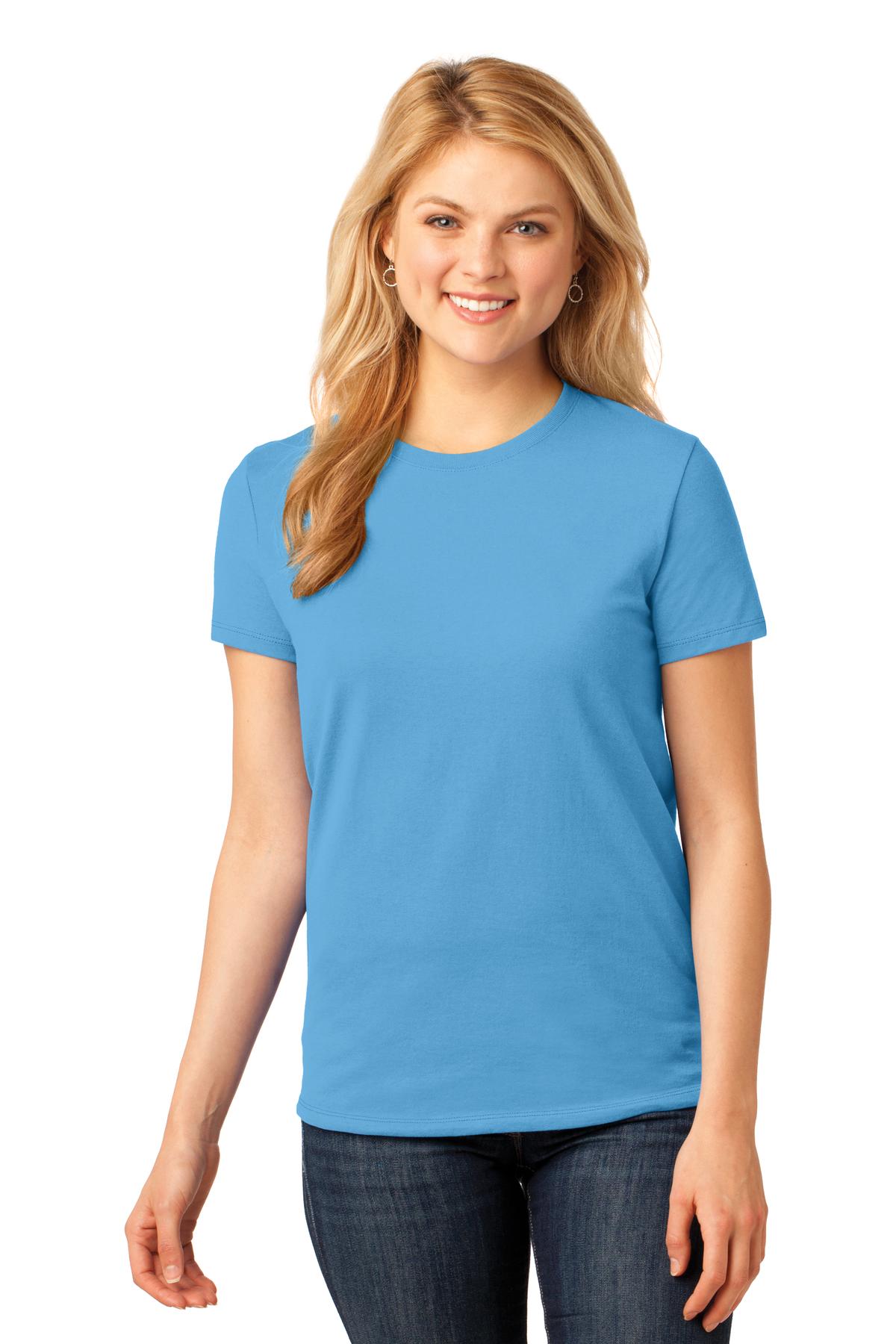 Port & Company Women's Core Cotton Tee Womens Apparel Shirts & Tops