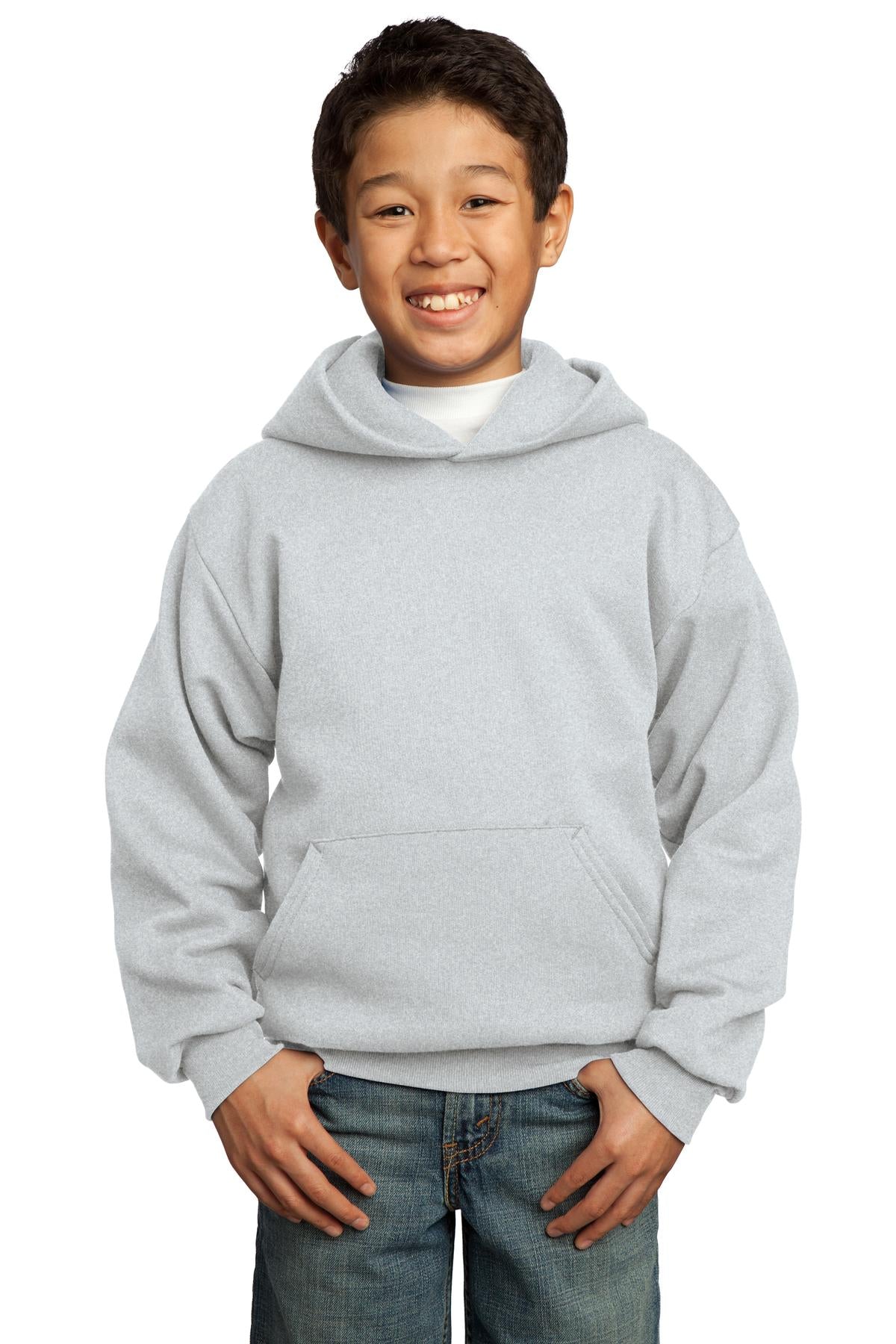Port & Company - Youth Core Fleece Pullover Hooded Sweatshirt Youth Apparel Hoodies & Sweatshirts