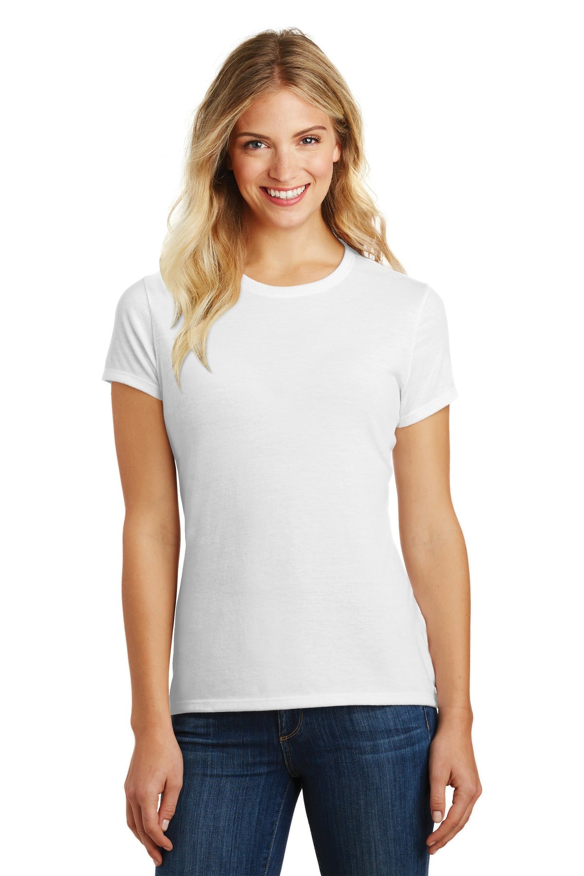District Women's Perfect Blend Tee DM108L Womens Apparel Shirts & Tops