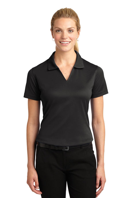 Sport-Tek Women's Dri-Mesh V-Neck Polo L469 Womens Apparel Shirts & Tops