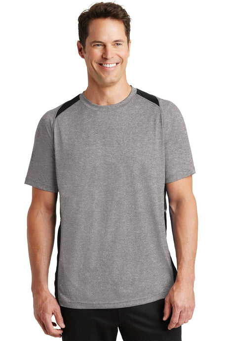 Sport-Tek Men's Heather Colorblock Contender Tee Mens Apparel Shirts & Tops