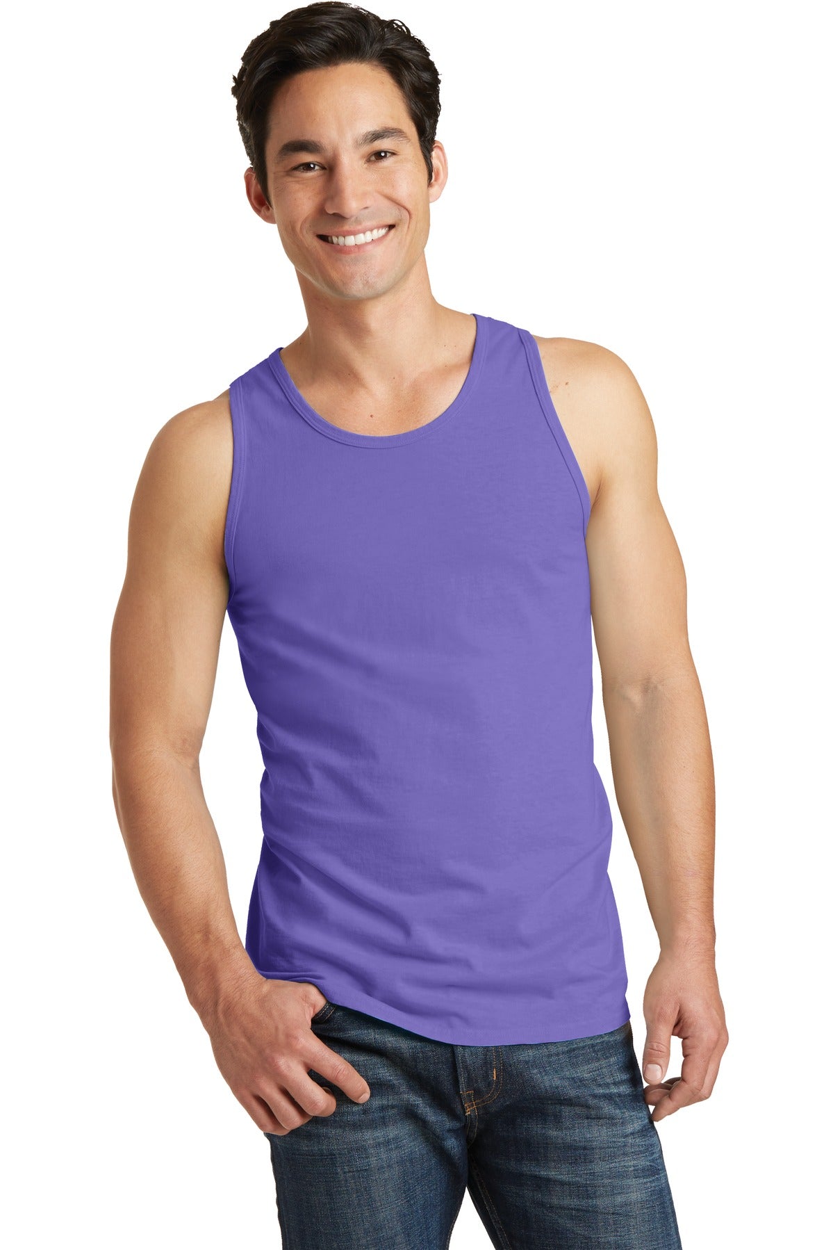 Port & Company - Men's Beach Wash Garment-Dyed Tank Mens Apparel Shirts & Tops