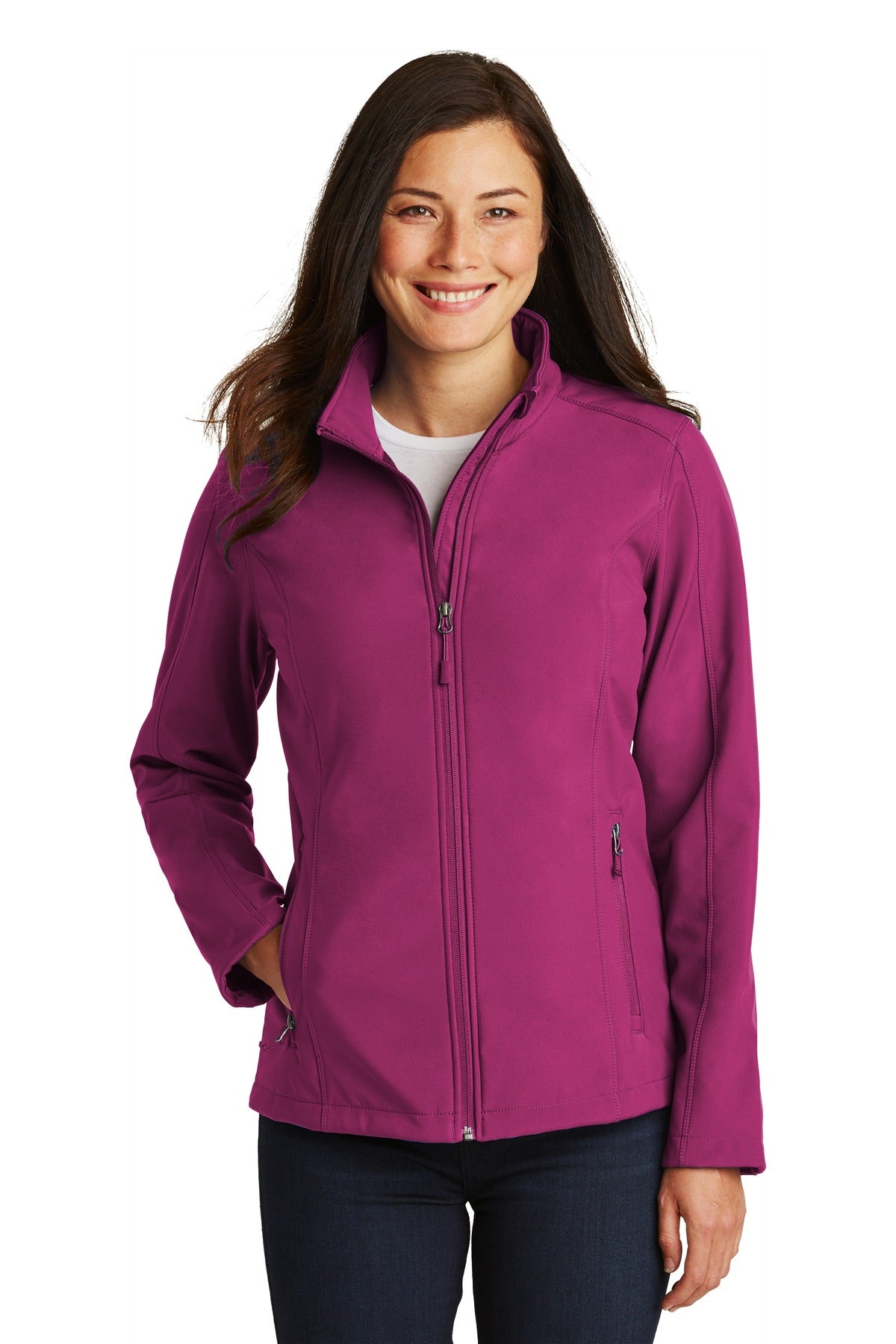 Port Authority Ladies Core Soft Shell Jacket. L317 Womens Apparel Jackets & Vests