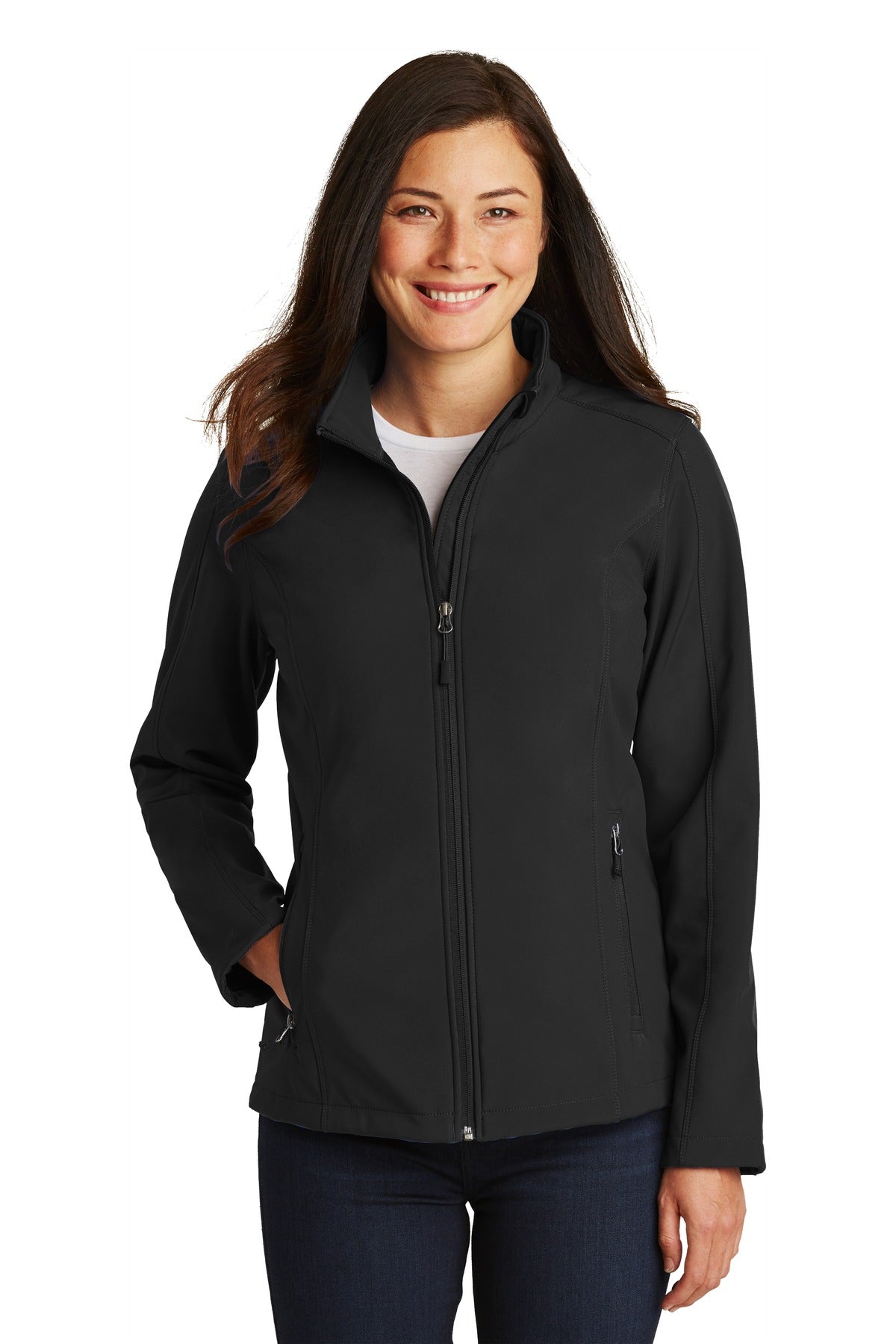 Port Authority Ladies Core Soft Shell Jacket. L317 Womens Apparel Jackets & Vests