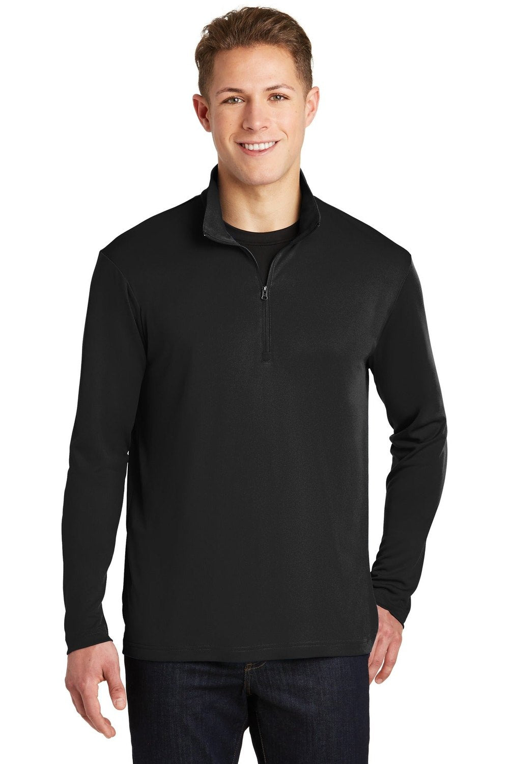 Sport-Tek Men's PosiCharge Competitor 1/4-Zip Pullover Mens Apparel Sweatshirts & Fleece