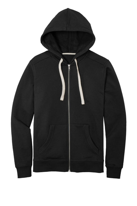 District Men's Re-Fleece Full-Zip Hoodie DT8102 Mens Apparel Sweatshirts & Fleece