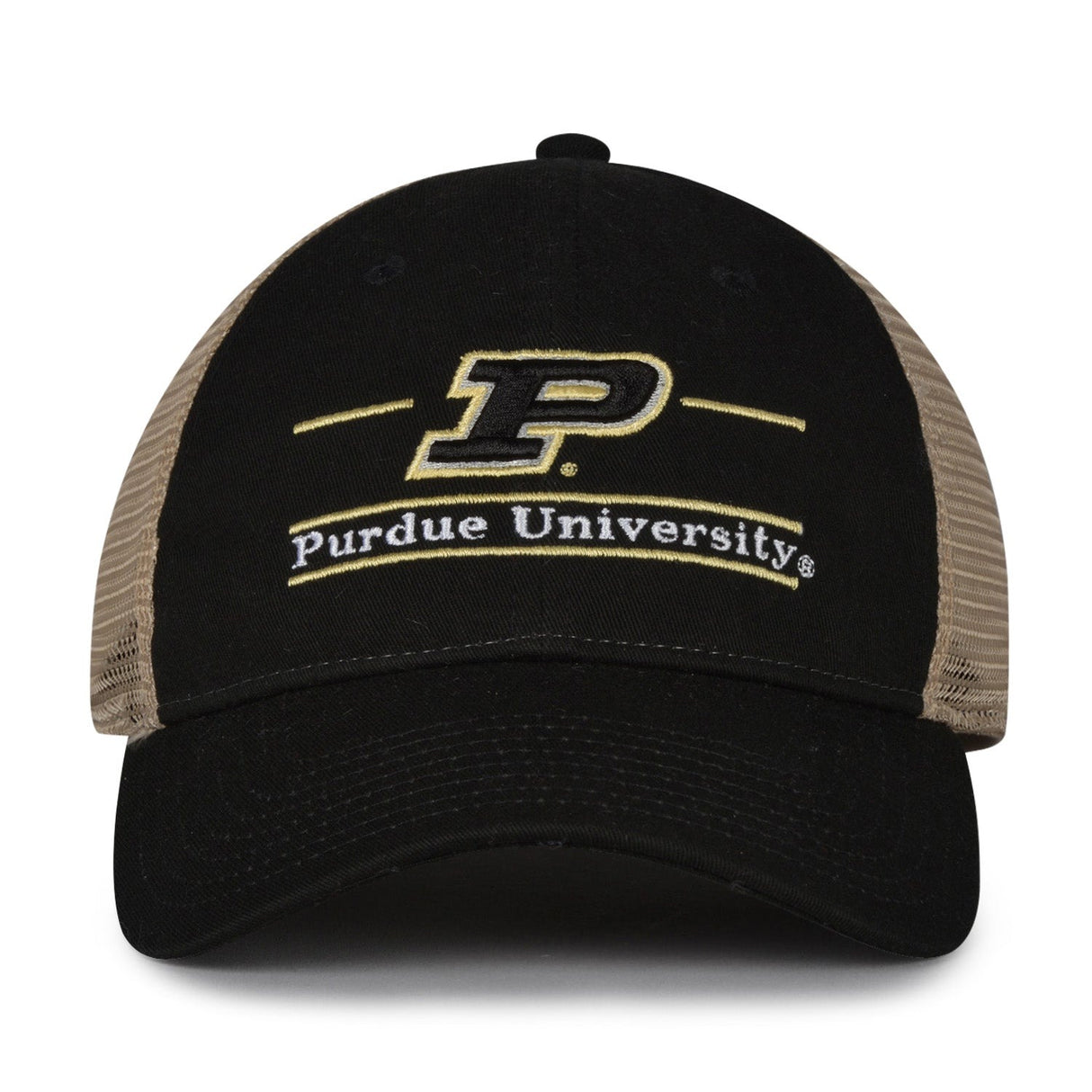 The Game Headwear Purdue Split Bar Trucker Hat