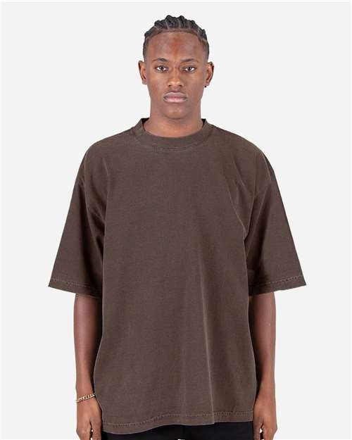 Shaka Wear Adult Garment-Dyed Drop-Shoulder T-Shirt-1