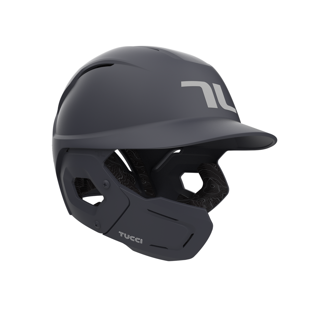 Tucci Potenza Baseball Batting Helmet With Jaw Guard-63