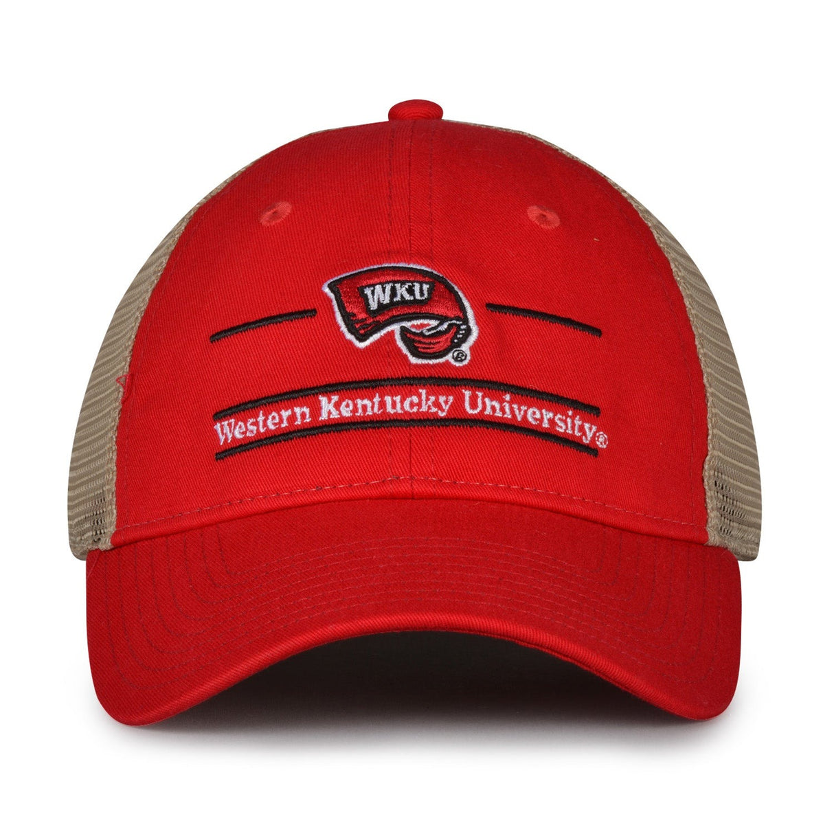 The Game Headwear Western Kentucky Split Bar Trucker Hat