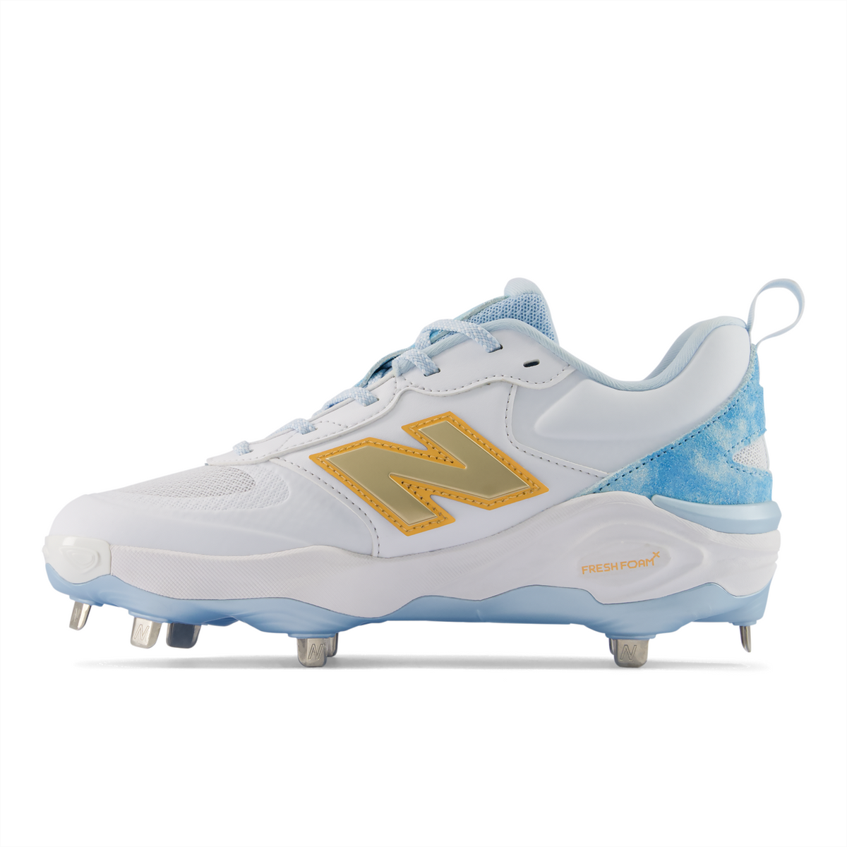 New Balance Women's Velo v5 Metal Softball Cleats-2