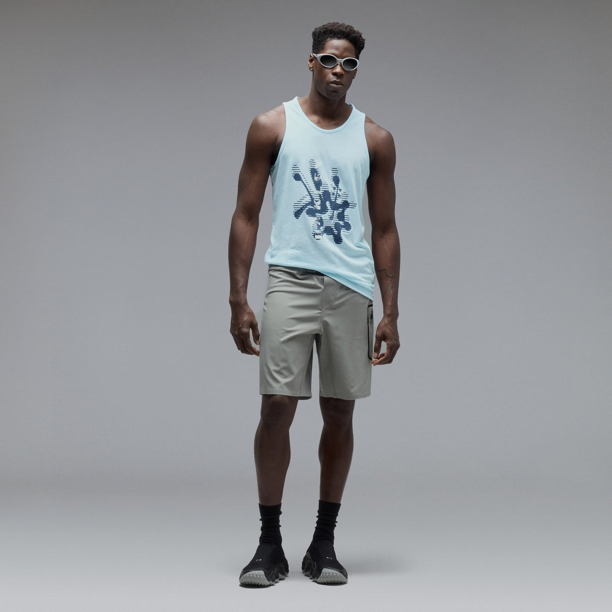Oakley Men's Waterscape Hibiscus Tank-2