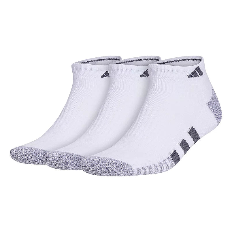 adidas Men's Cushioned 3.0 3-Pack Low Cut Socks