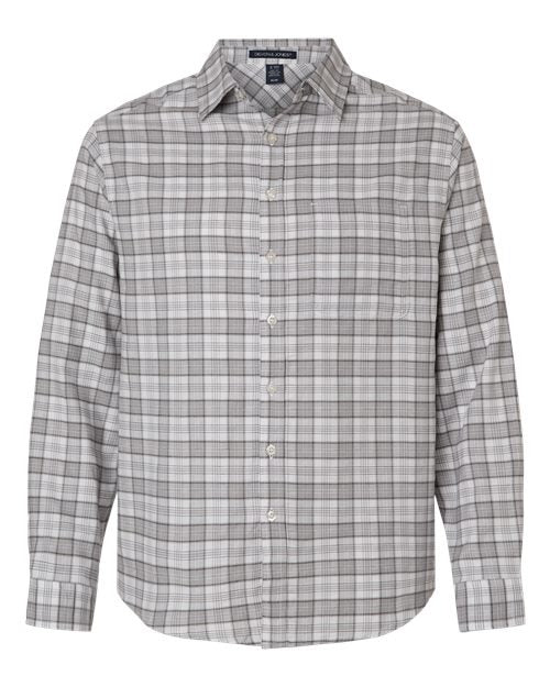 Devon & Jones Men's Concord Yarn-Dye Flannel Shirt-1