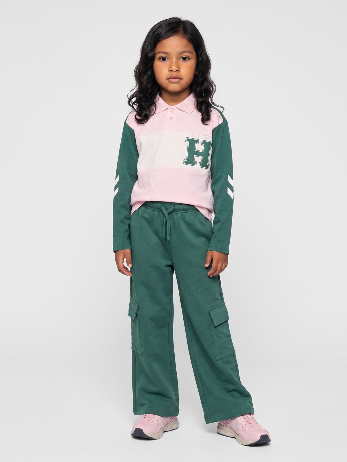 hummel Youth Robin Jersey Long Sleeve Polo-5