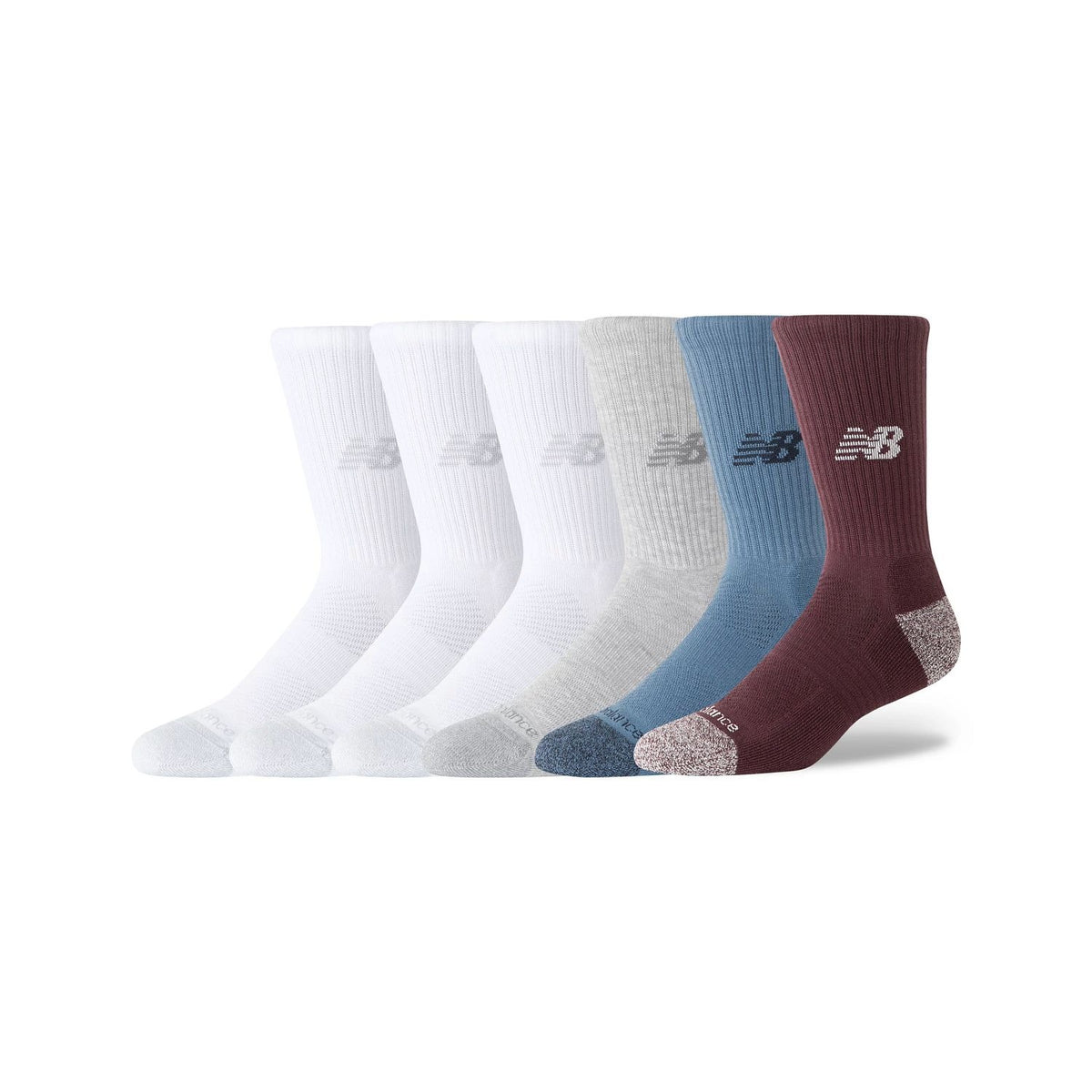 New Balance Active Crew Socks 6 Pack-1