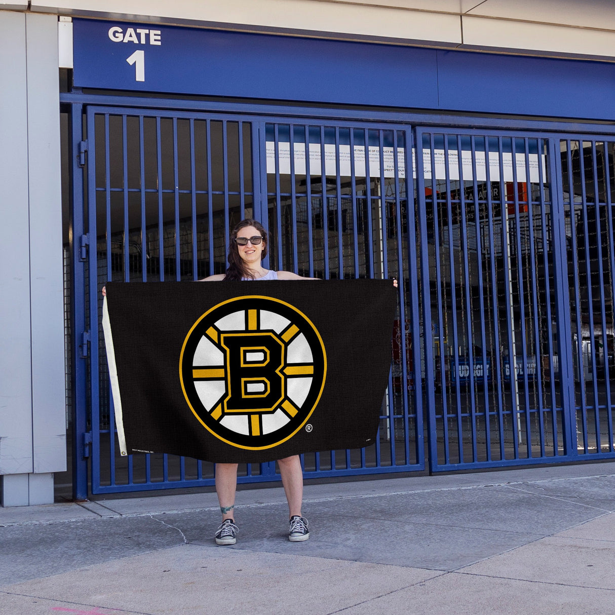 Rico Industries NHL Boston Bruins Standard 3' x 5' Banner Flag-4