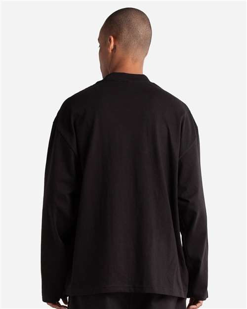 Shaka Wear Men's Max Heavyweight Oversized Long Sleeve T-Shirt-3