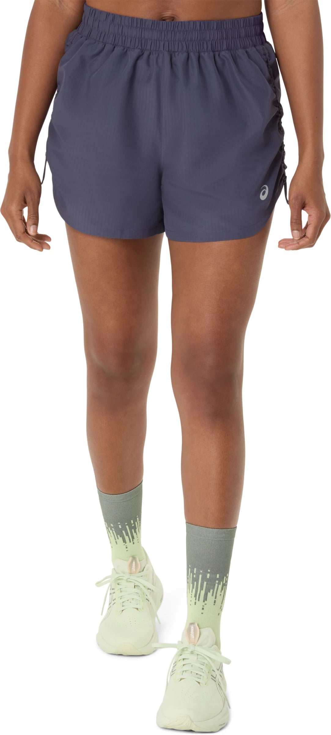 Asics Women's Nagino Run Adjustable 4-Inch Shorts-1