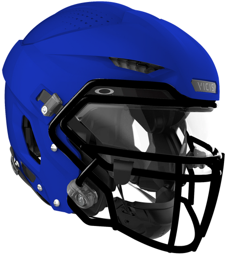 Vicis Adult Zero2 Elite Trench Football Helmet with Titanium Facemask & Oakley Eyeshield Vicis