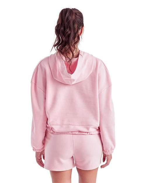 TriDri Women's Cropped Maria Hooded Sweatshirt-3