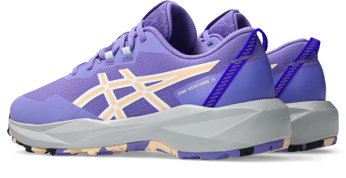Asics Youth Pre Venture 11 Grade School Trail Running Shoes-7