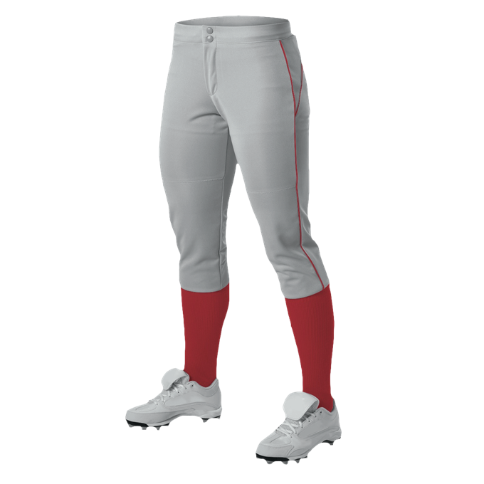 Alleson Girl's Belt Loop Fastpitch Pant Softball Pants & Shorts Youth