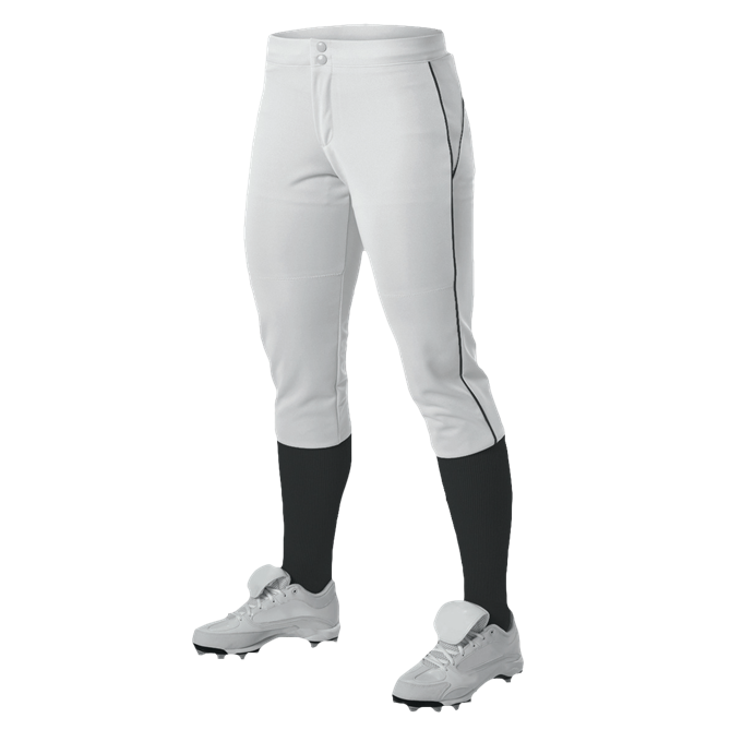 Alleson Girl's Belt Loop Fastpitch Pant Softball Pants & Shorts Youth