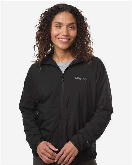 Marmot Women's Aerothermal Soft Shell Hooded Jacket-3