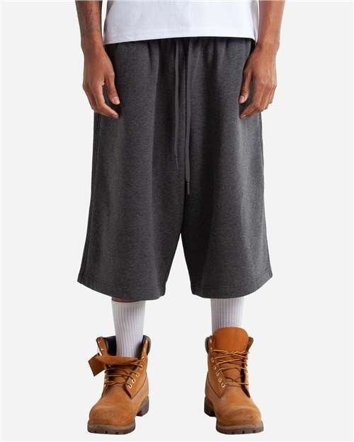 Shaka Wear Men's Baggy Fleece Shorts-1