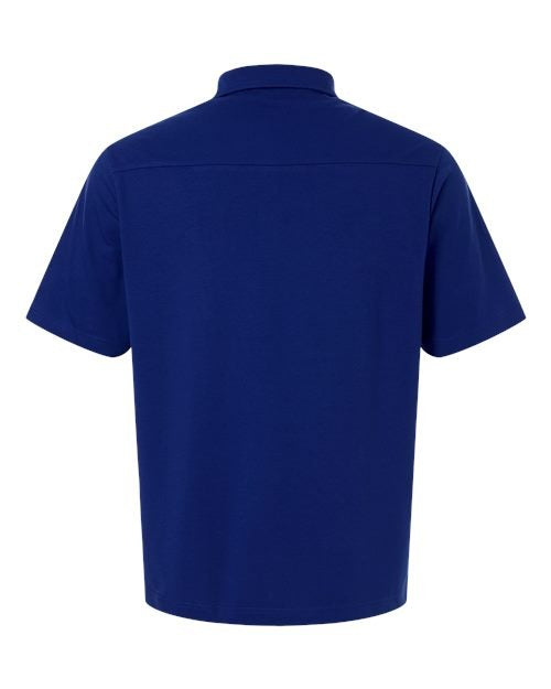 Devon & Jones Men's Seaton Pebble Textured Polo-2