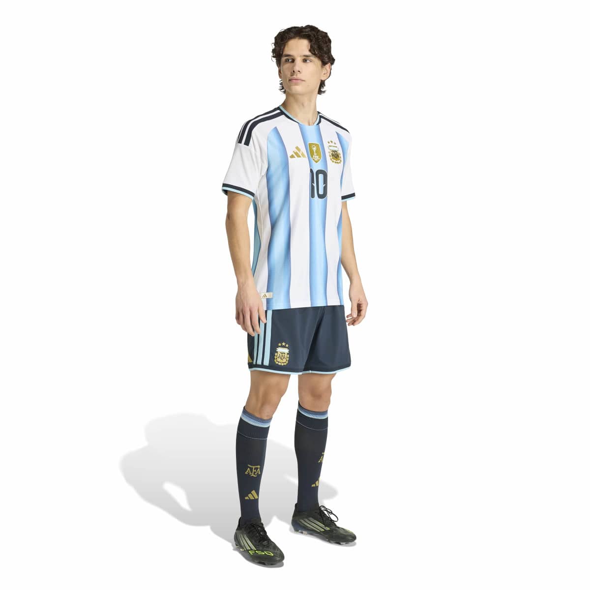 adidas Men's Argentina 26 Home Messi Authentic Jersey Soccer Uniforms & Apparel All