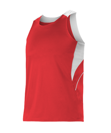 Alleson Men's Loose Fit Track Tank Track & Field Jerseys Adult