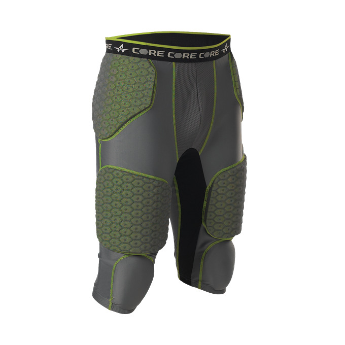 Alleson Athletic Men's Integrated 7 Padded Football Girdle